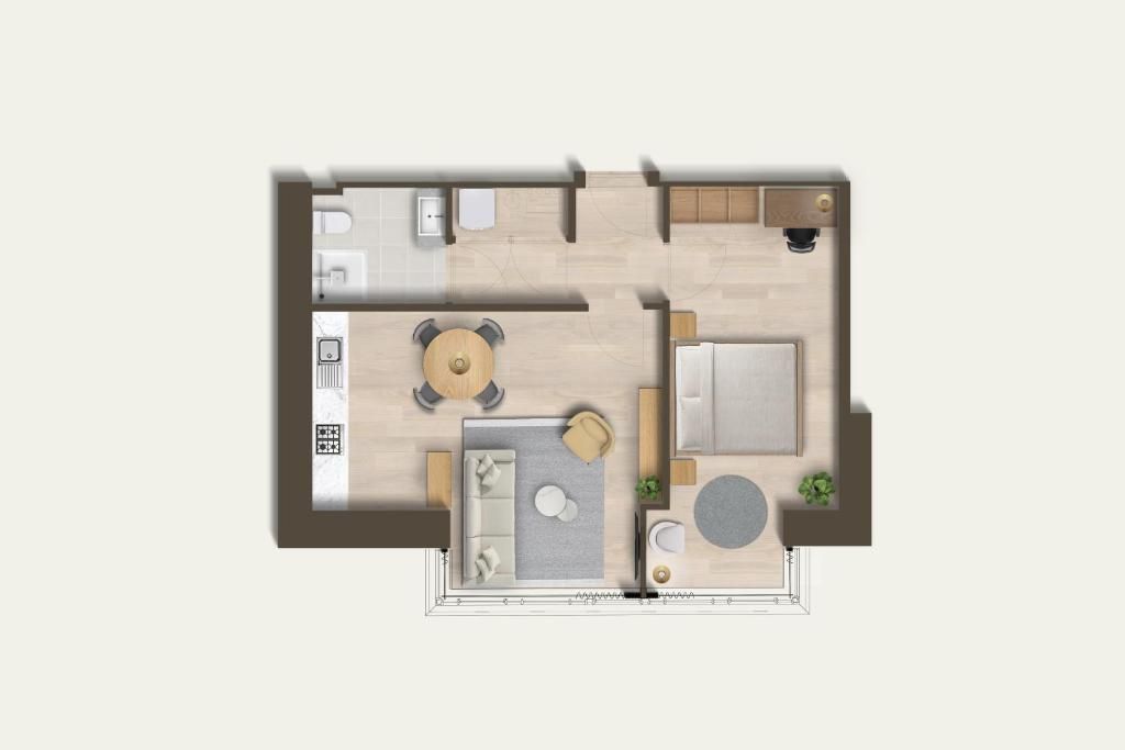De Plesman Residences - 1-bedroom apartment